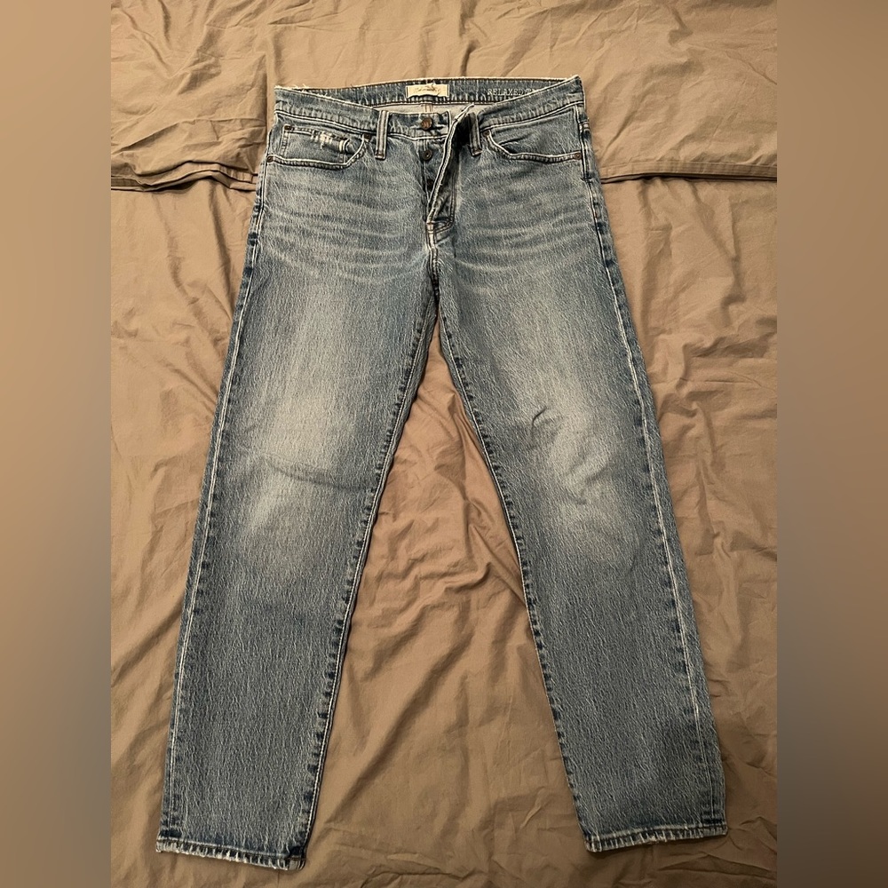 Madewell Relaxed Taper Jeans